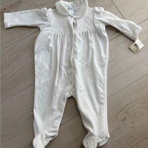 Polo by Ralph Lauren White Kids Footie